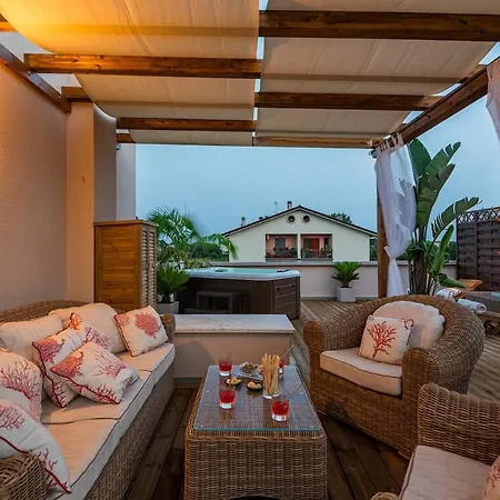 Rooftop Sealavie, Jacuzzi E Terrazza Privata شقة *